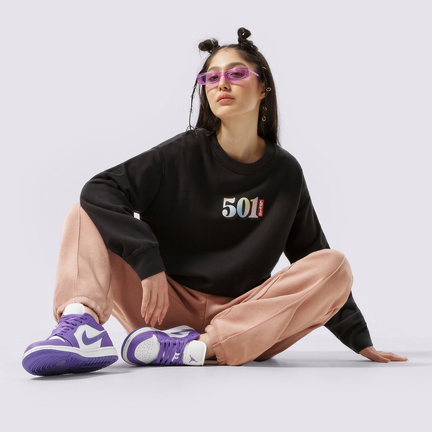 Дамски панталони NIKE ПАНТАЛОНИ W NSW ESSNTL CLCTN FLC PANT dq5098-609 цвят бежов