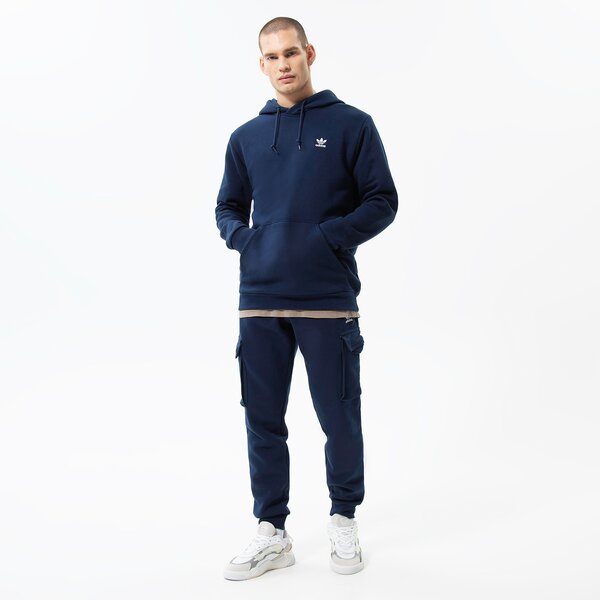 Мъжки суичър ADIDAS СУИТЧЪР С КАЧУЛКА ESSENTIAL HOODY hk0094 цвят тъмносин