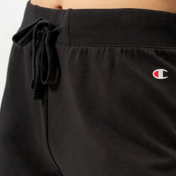 Дамски панталони CHAMPION ПАНТАЛОНИ RIB CUFF PANTS 114898kk001 цвят черен