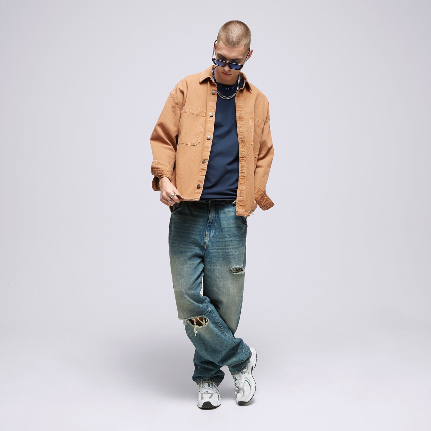 Мъжка тениска TIMBERLAND ТЕНИСКА SS BOOT LOGO TEE BOX tb0a6geh4331 цвят тъмносин