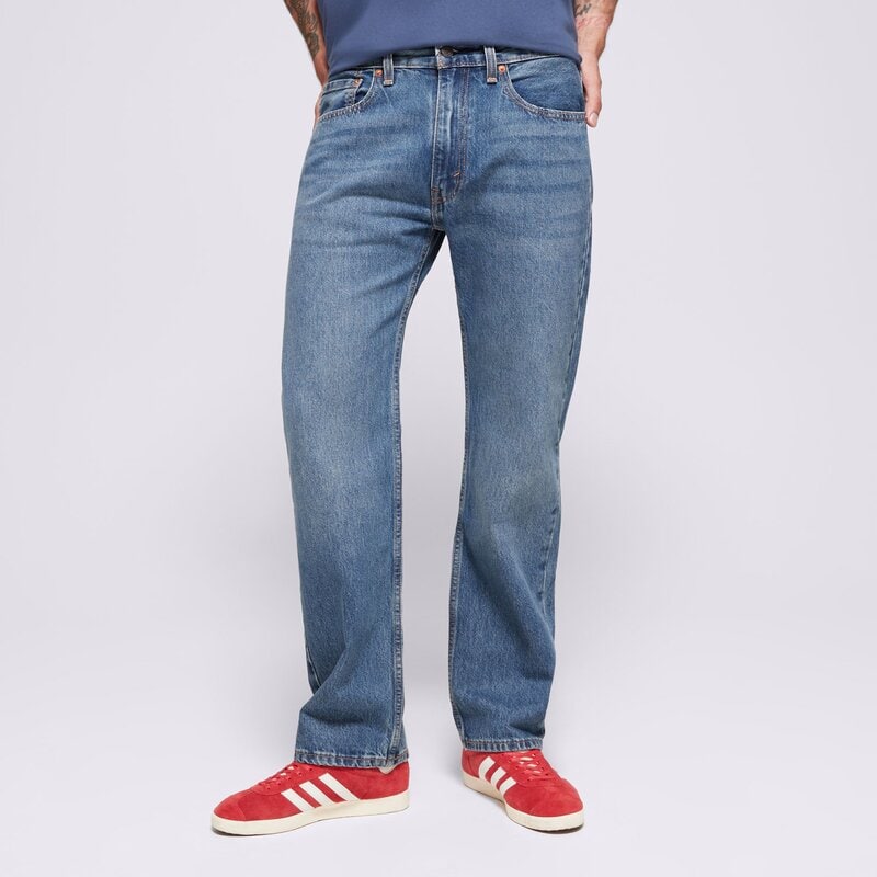 LEVI'S ПАНТАЛОНИ 555 96 RELAXED STRAIGHT MED INDIGO-WORN IN