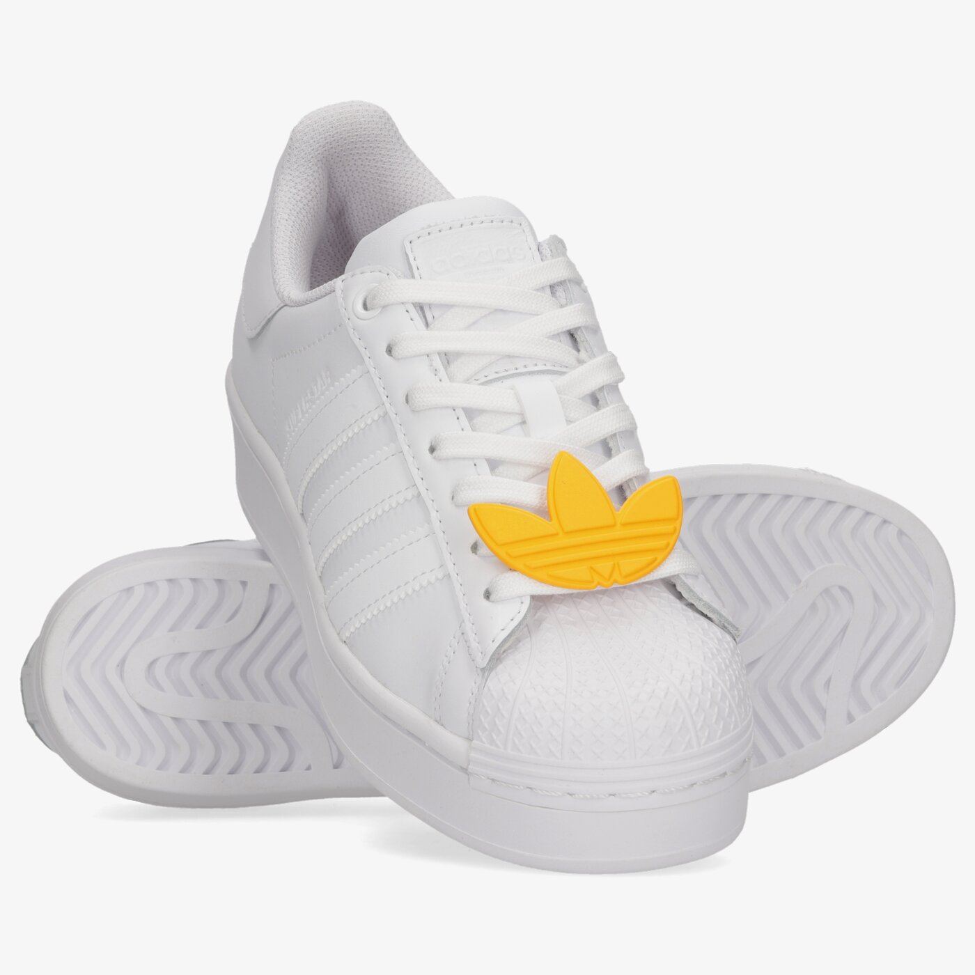 Дамски маратонки ADIDAS SUPERSTAR BOLD W h04027 цвят бял