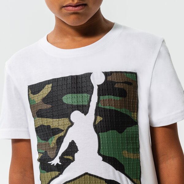 Детска тениска JORDAN ТЕНИСКА JUMPMAN STANDARD ISSUE BOY 95b838-w1x цвят бял