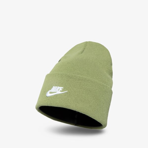 Дамска зимна шапка NIKE ШАПКА U NSW BEANIE UTILITY FUTURA dj6224-334 цвят зелен