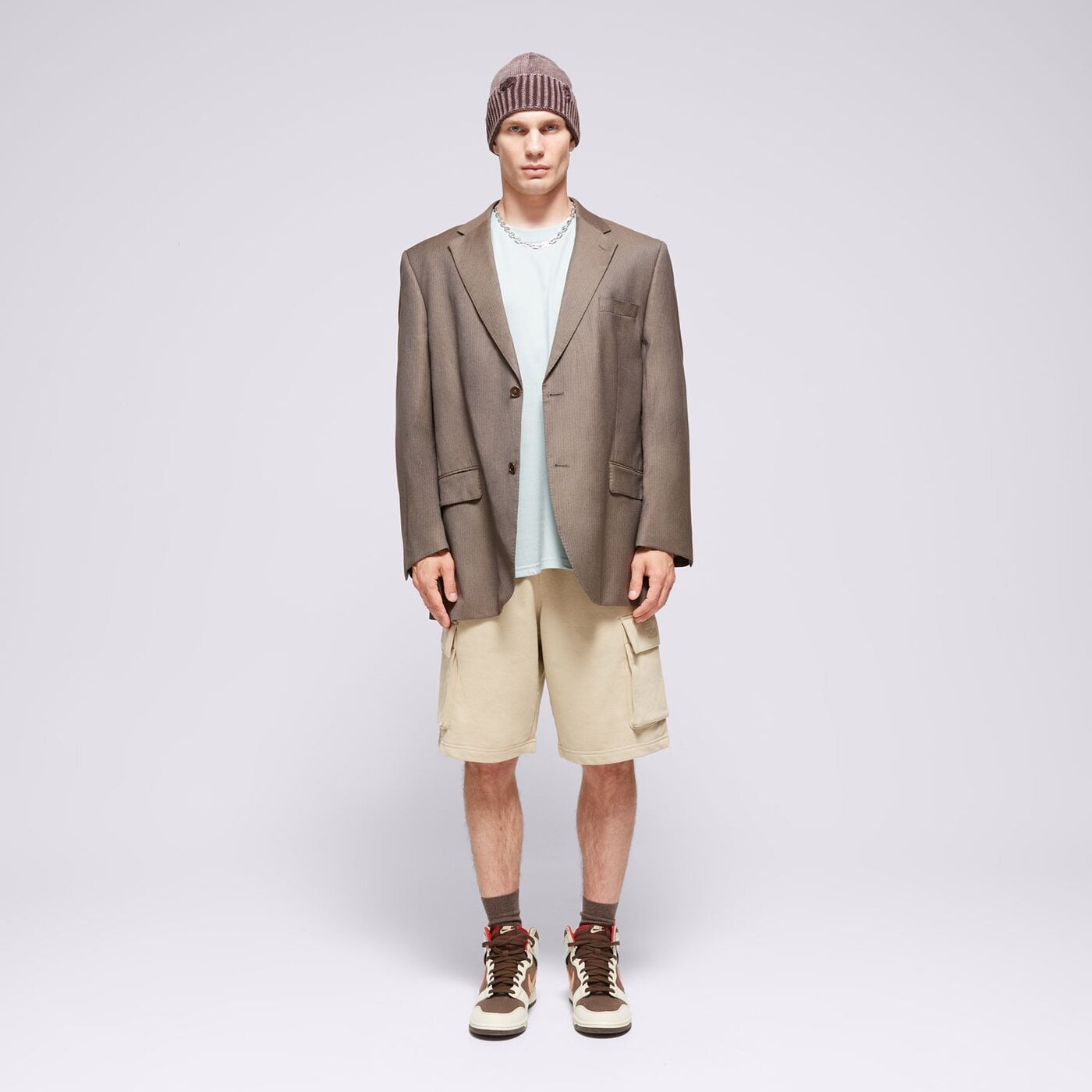 Мъжки къси панталони CHAMPION ШОРТИ CARGO BERMUDA 219908ys073 цвят бежов