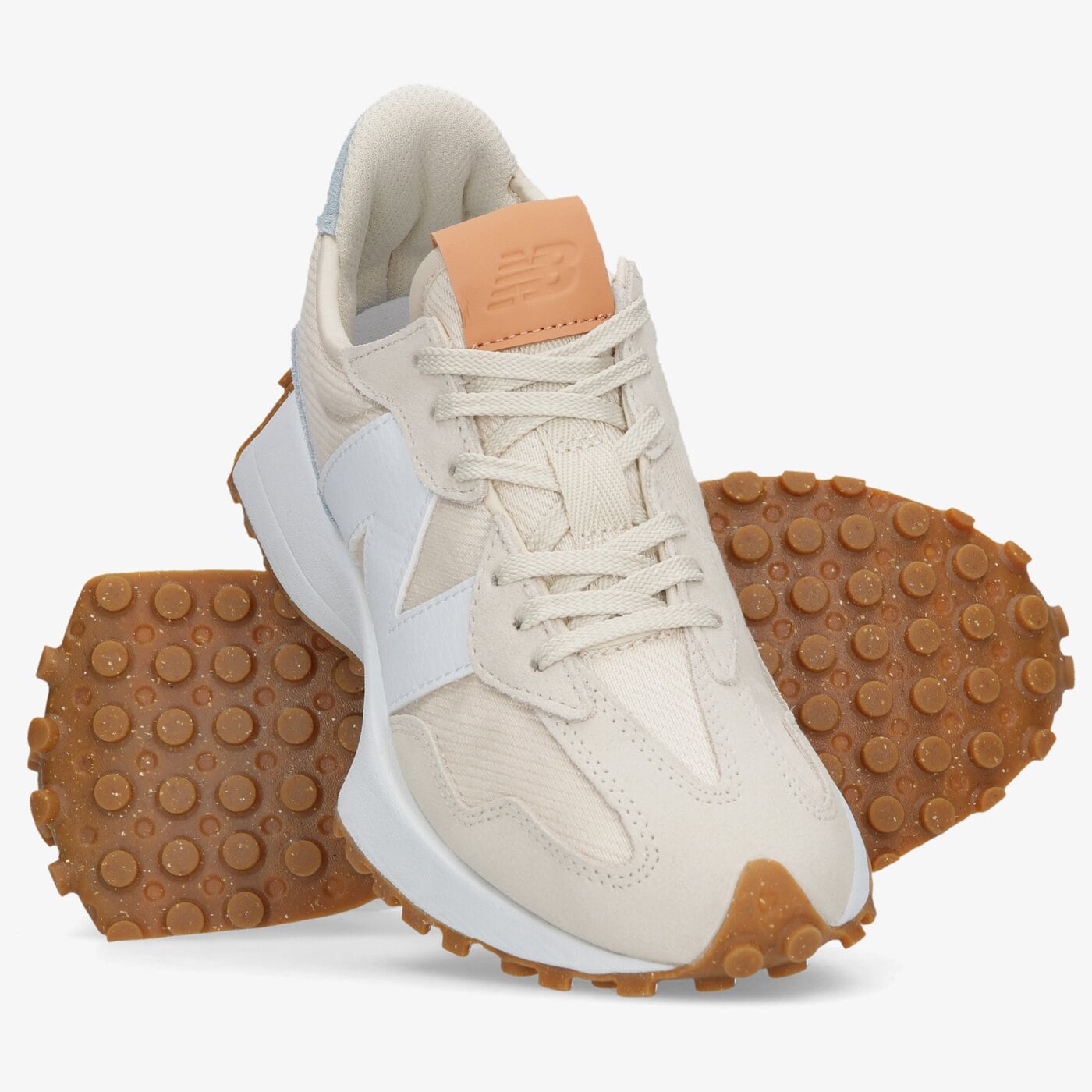 Дамски маратонки NEW BALANCE 327  ws327rb цвят бежов