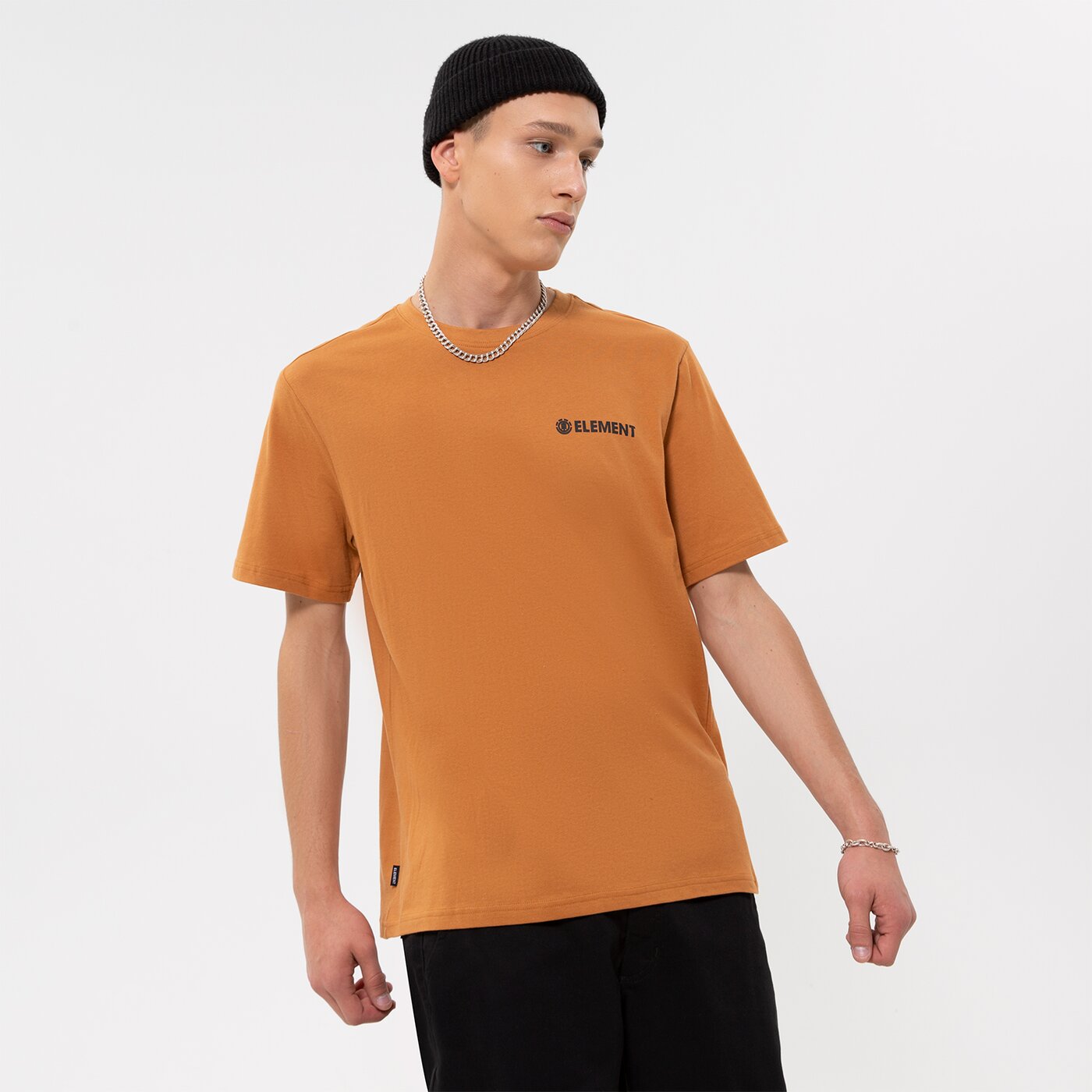 Мъжка тениска ELEMENT ТЕНИСКА BLAZIN CHEST SS z1ssi6-4787 цвят оранжев