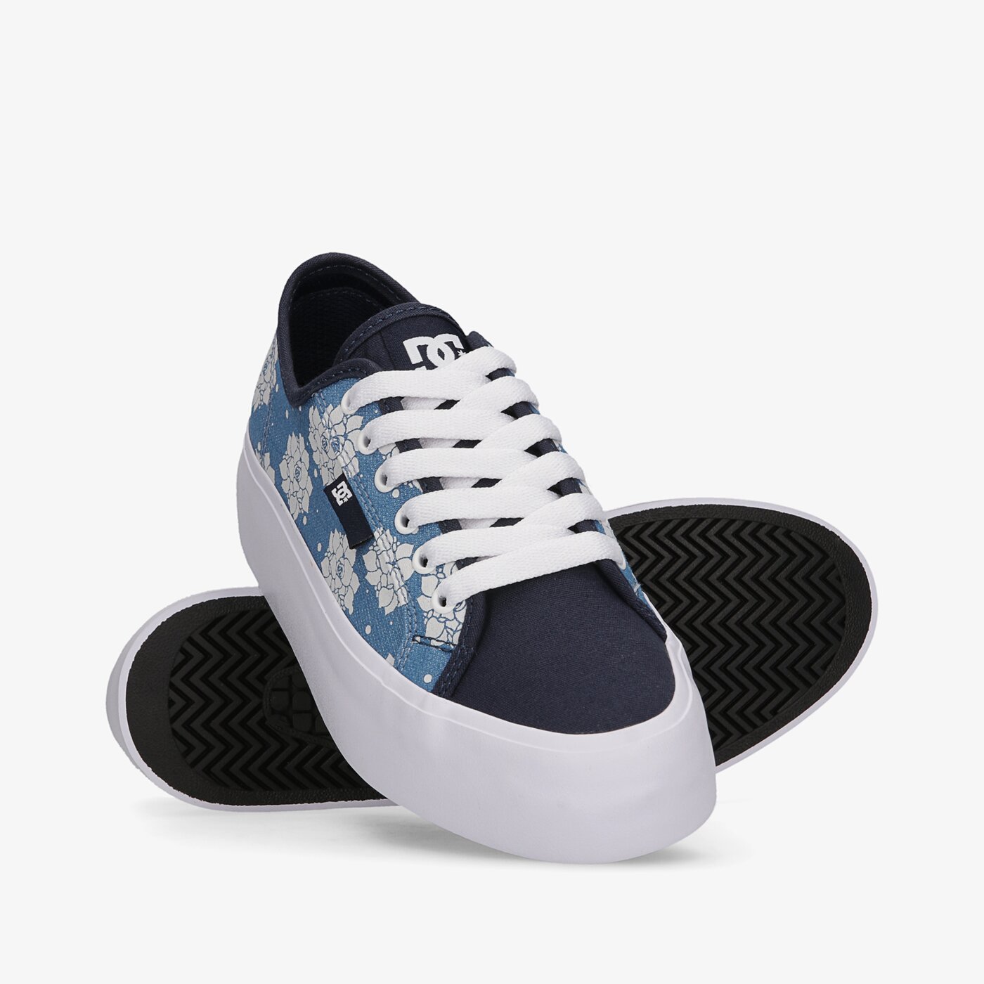 Дамски маратонки DC MANUAL PLATFORM adjs300280-dnm цвят тъмносин