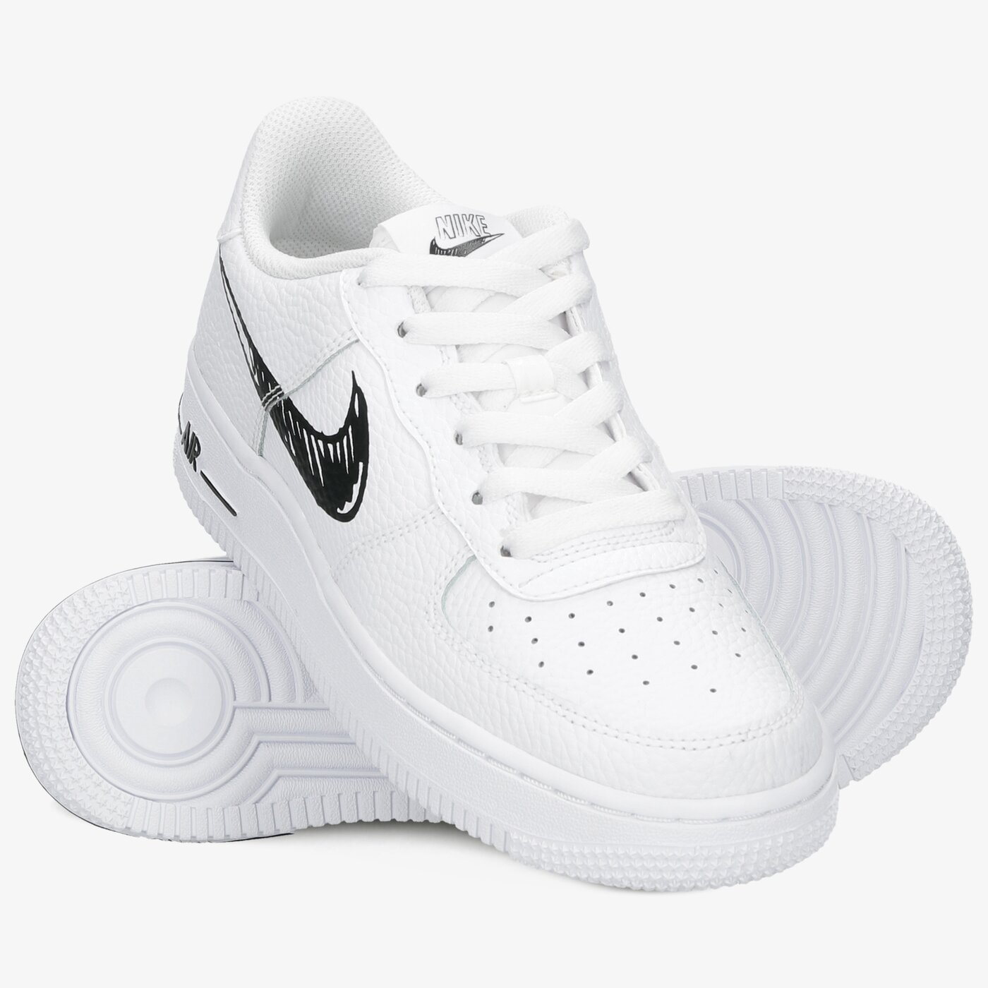 Детски маратонки NIKE AIR FORCE 1/1 dm3177-100 цвят бял