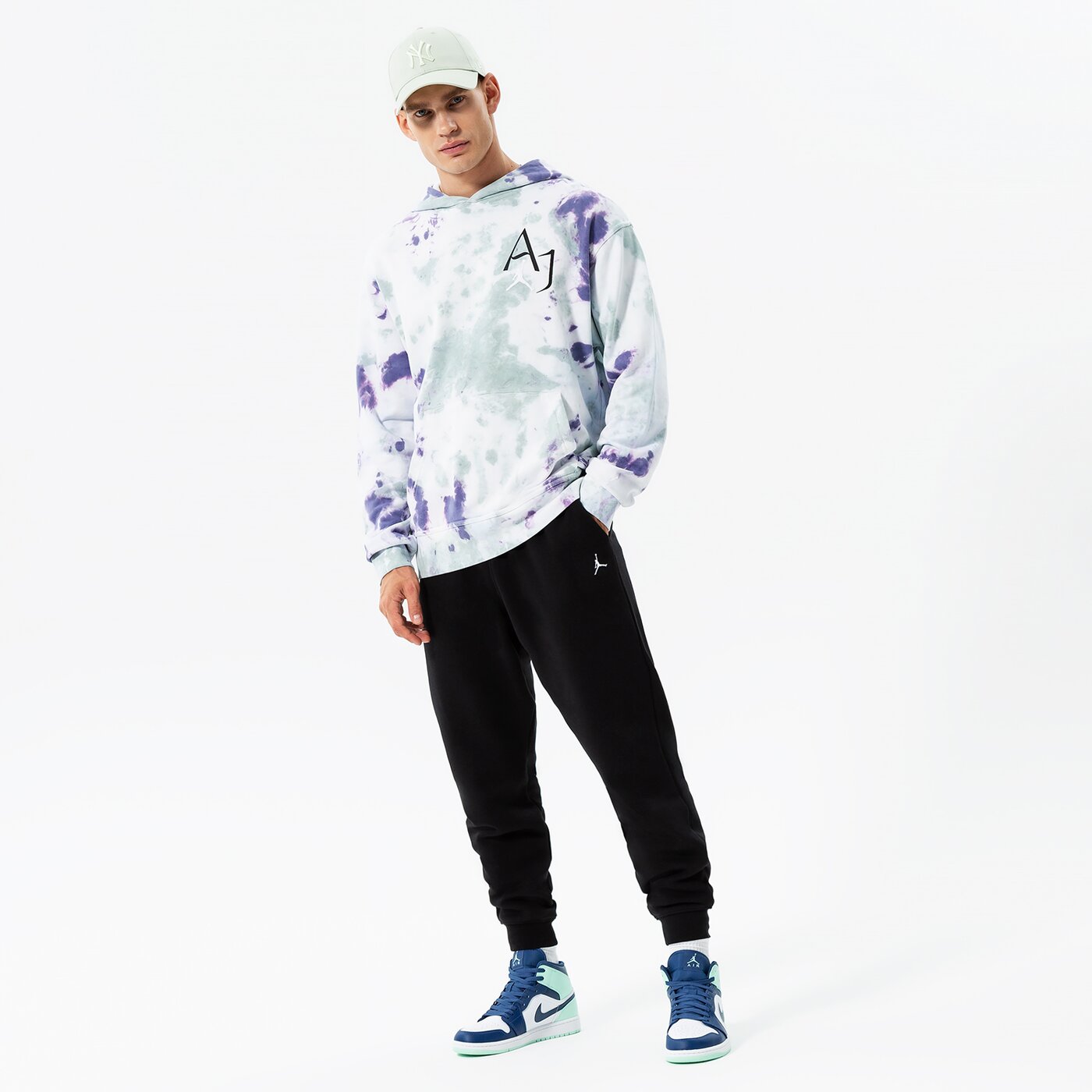 Мъжки панталони JORDAN ПАНТАЛОНИ M J ESS FLC PANT dq7340-010 цвят черен