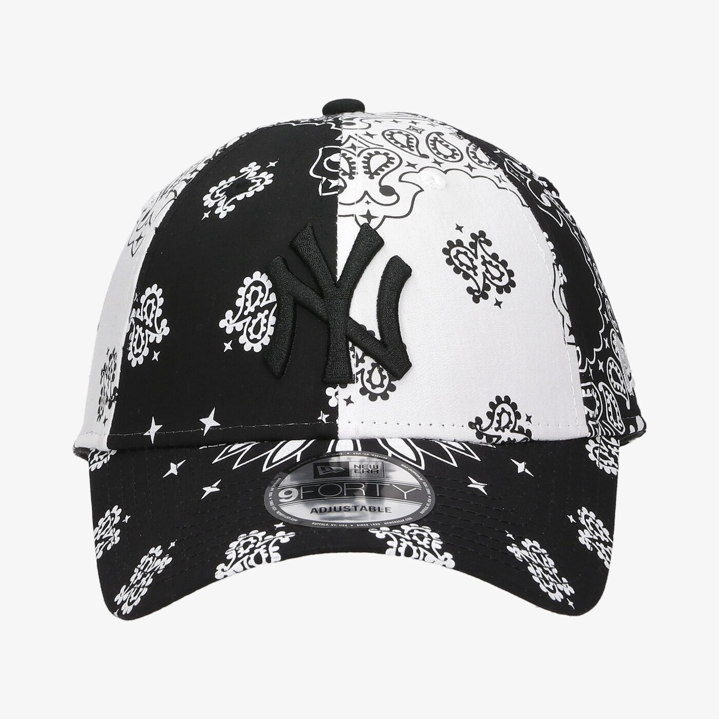 Мъжка шапка с козирка NEW ERA ШАПКА PAISLEY PRINT 940 NYY BLK NEW YORK YANKEES BLK 60141909 цвят многоцветен