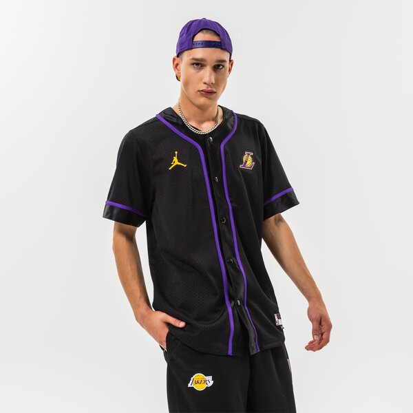 Мъжка тениска NIKE INNE LAL M NK DF SS ТОП BB ST NBA dn4719-010 цвят черен