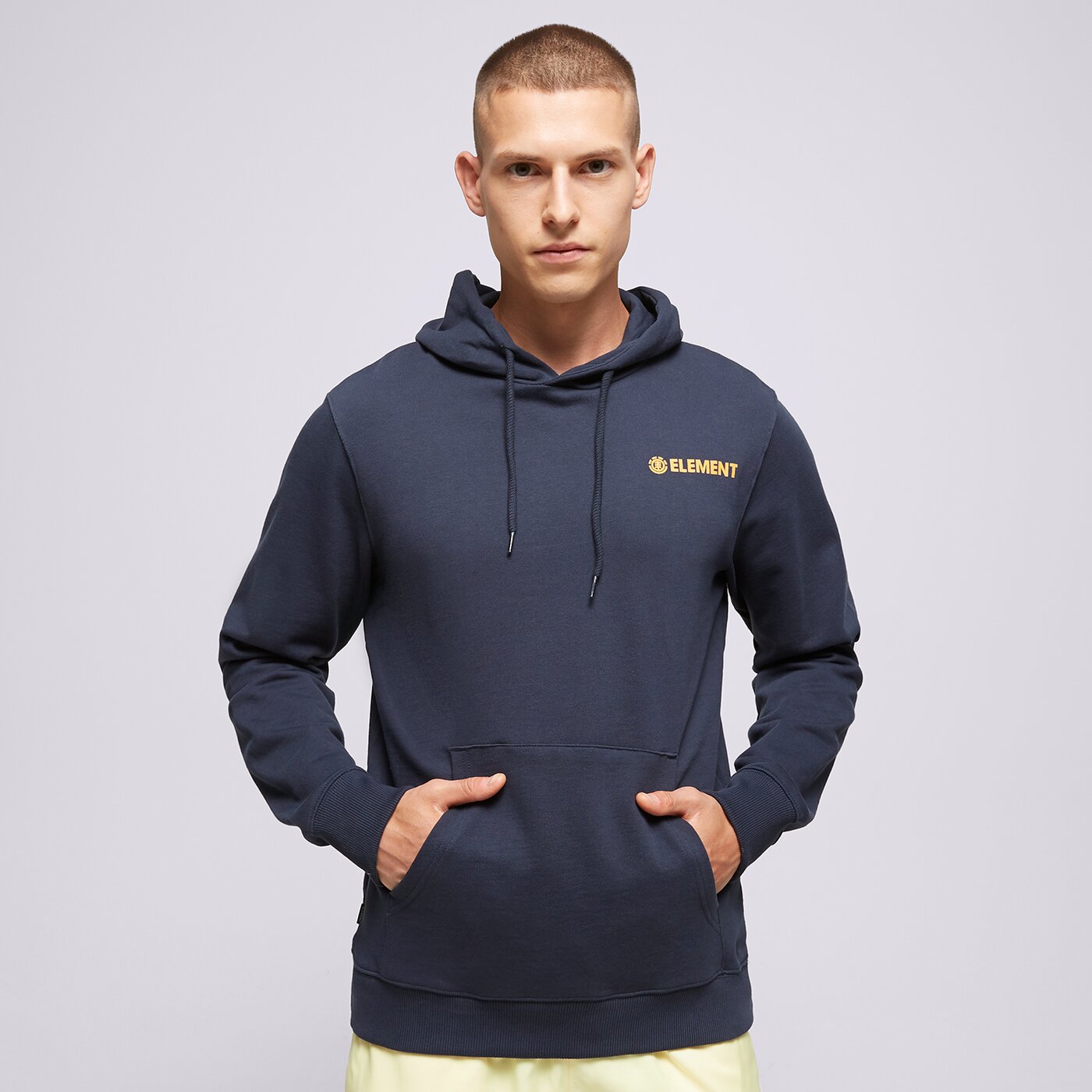 Мъжки суичър ELEMENT СУИТЧЪР С КАЧУЛКА BLAZIN CHEST HOOD elysf00122ecn цвят черен