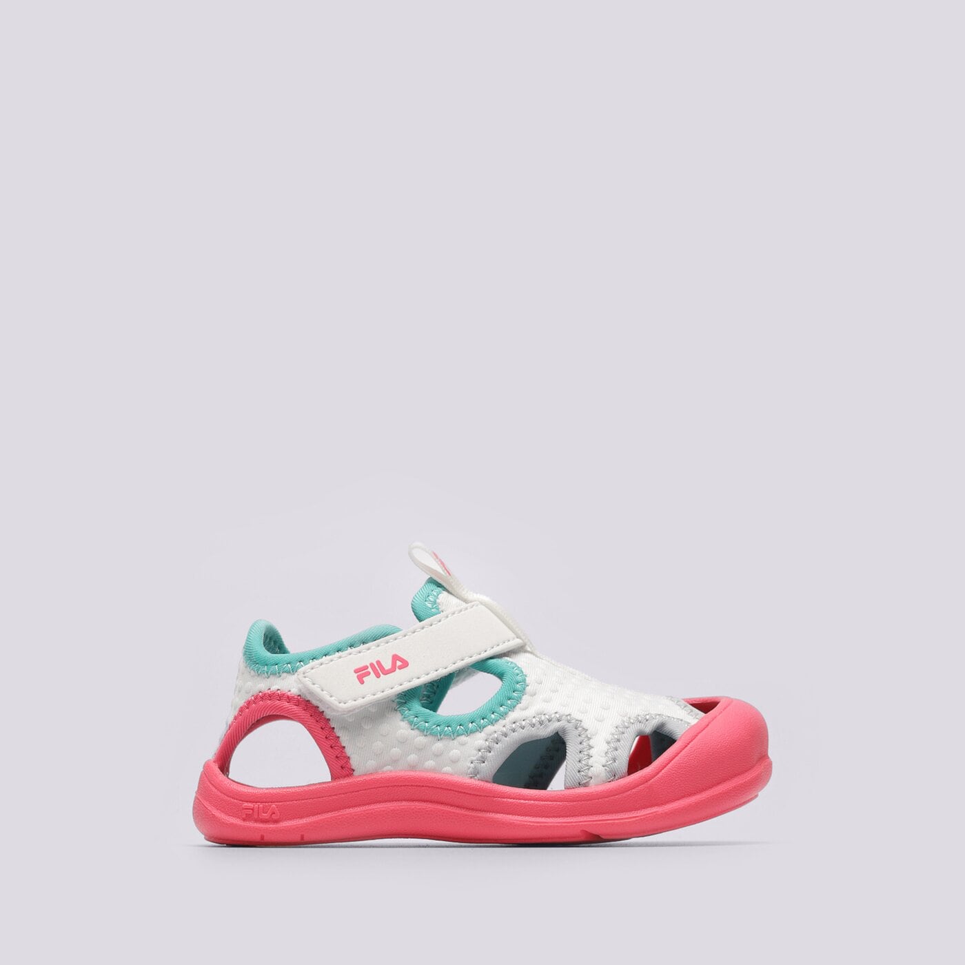 Детски чехли и сандали FILA AQUA KD 3sm01943-149 цвят бял