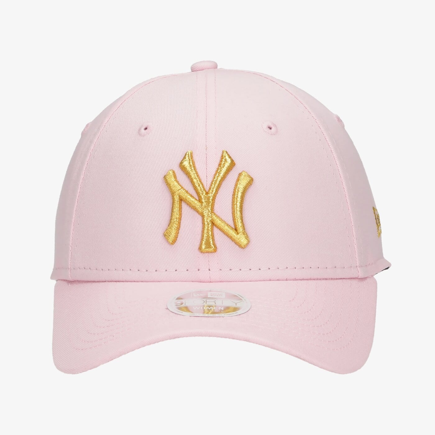 Дамска шапка с козирка NEW ERA ШАПКА WMNS METALLIC LOGO 940 NYY PNK NEW YORK YANKEE 60222534 цвят розов