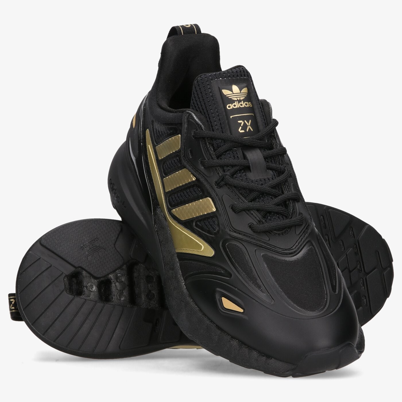 Детски маратонки ADIDAS ZX 2K BOOST 2.0 J gz7484 цвят черен