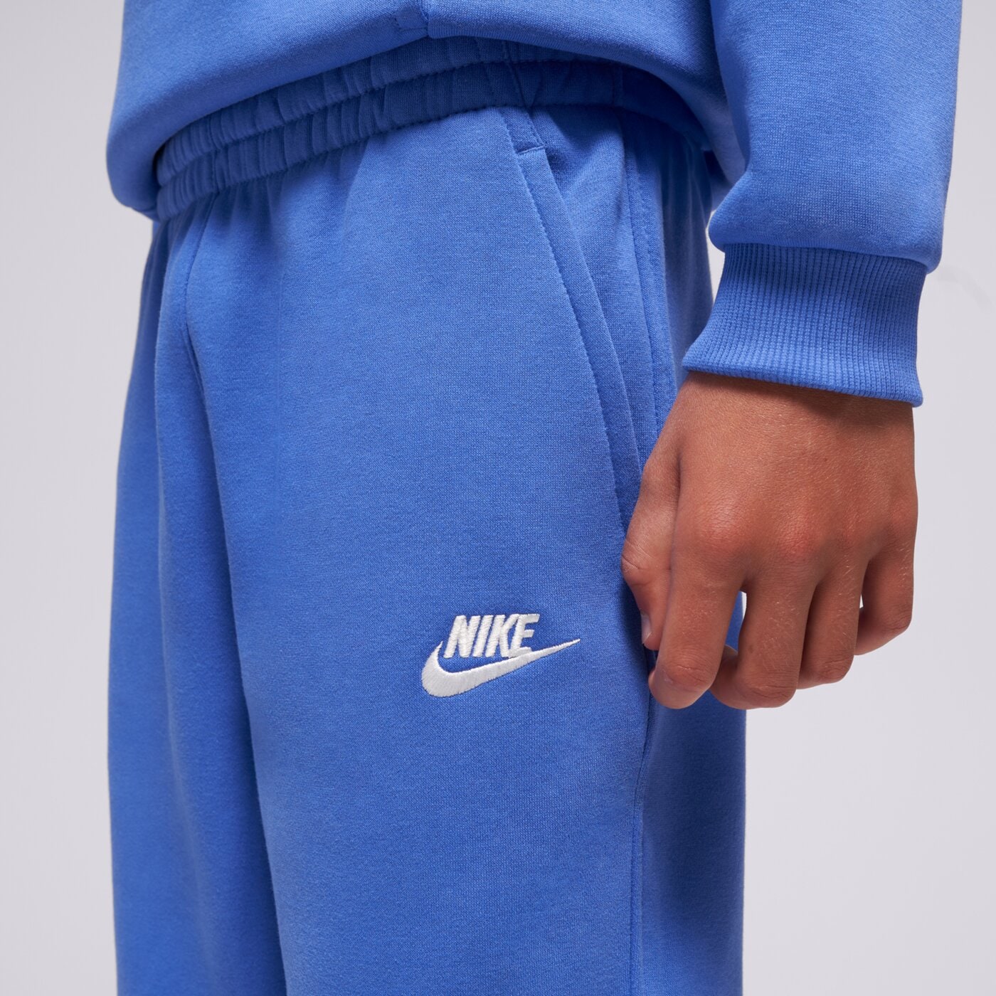 Детски панталони NIKE ПАНТАЛОНИ K NSW CLUB FLC JGGR LBR BOY fd3008-411 цвят син