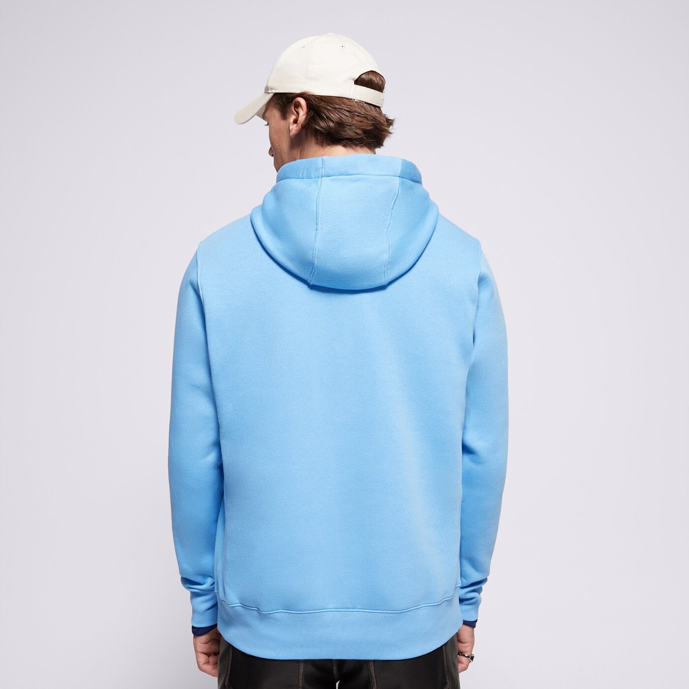 Мъжки суичър NIKE СУИТЧЪР С КАЧУЛКА NIKE SPORTSWEAR CLUB FLEECE bv2654-412 цвят син