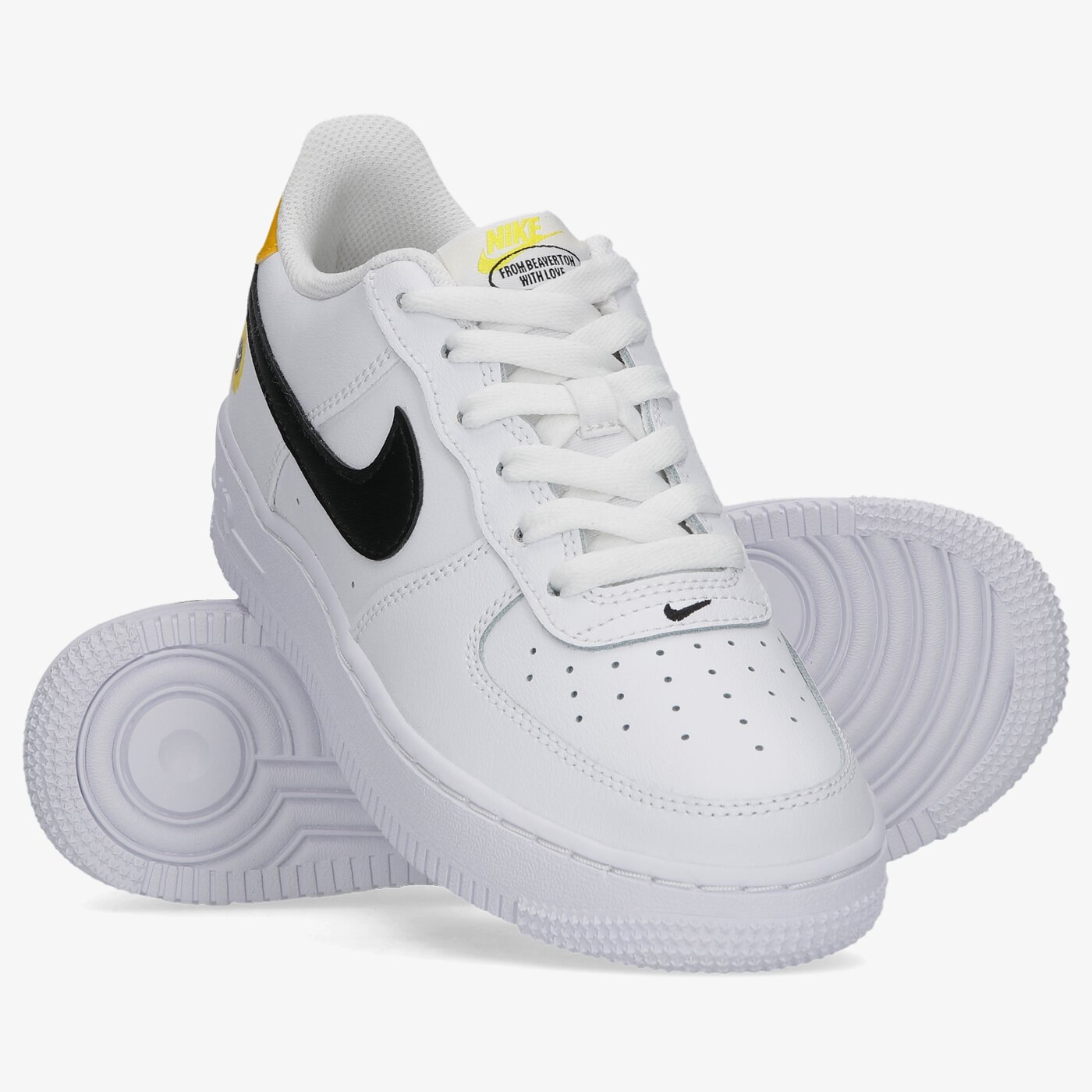 Детски маратонки NIKE AIR FORCE 1 LV8 dm0983-100 цвят бял
