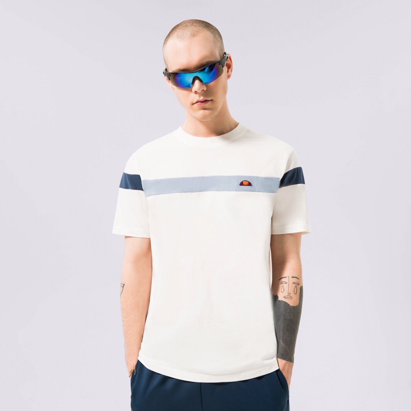 Мъжка тениска ELLESSE ТЕНИСКА CASERIO TEE OFF WHT shr17433904 цвят бял