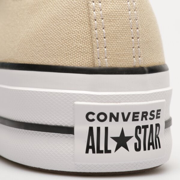 Дамски маратонки CONVERSE CHUCK TAYLOR ALL STAR LIFT a03542c цвят бежов