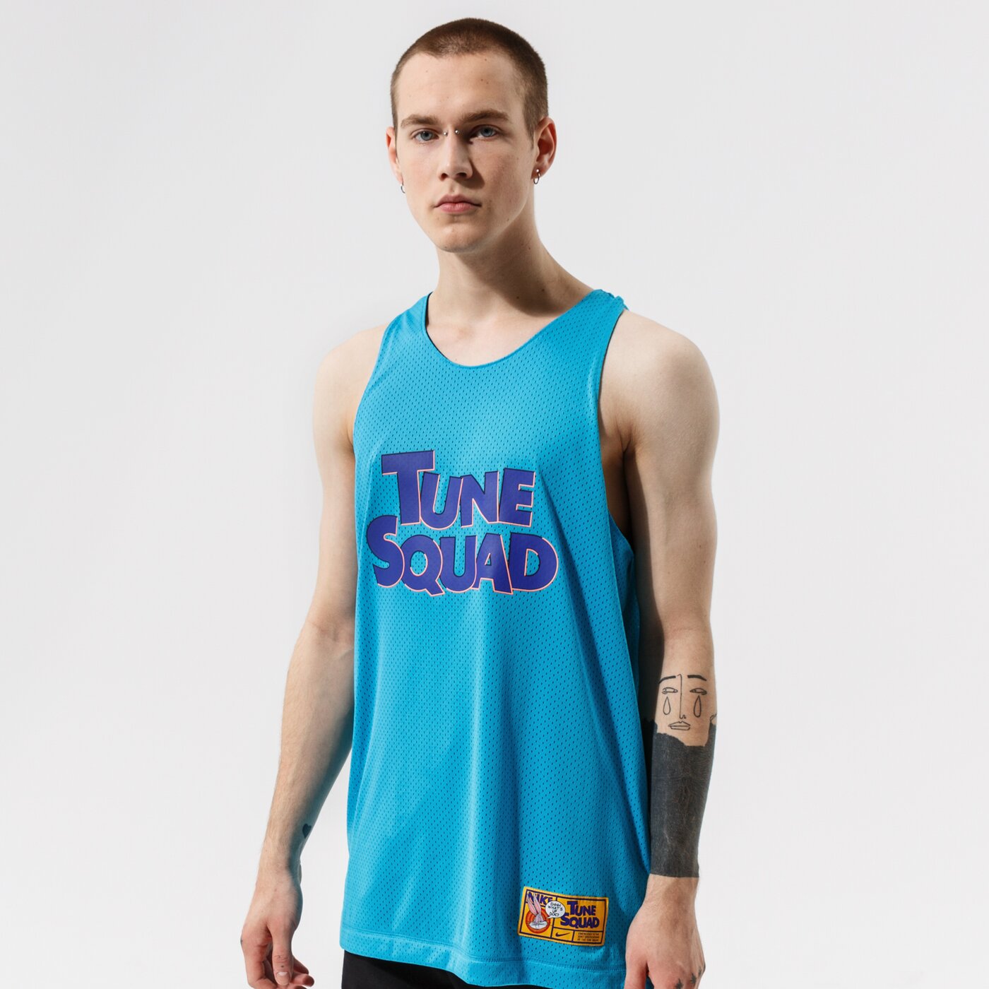 Мъжка тениска NIKE ПОТНИК M NK DF STD ISS REV JSY SJ NBA dj3894-434 цвят тъмносин