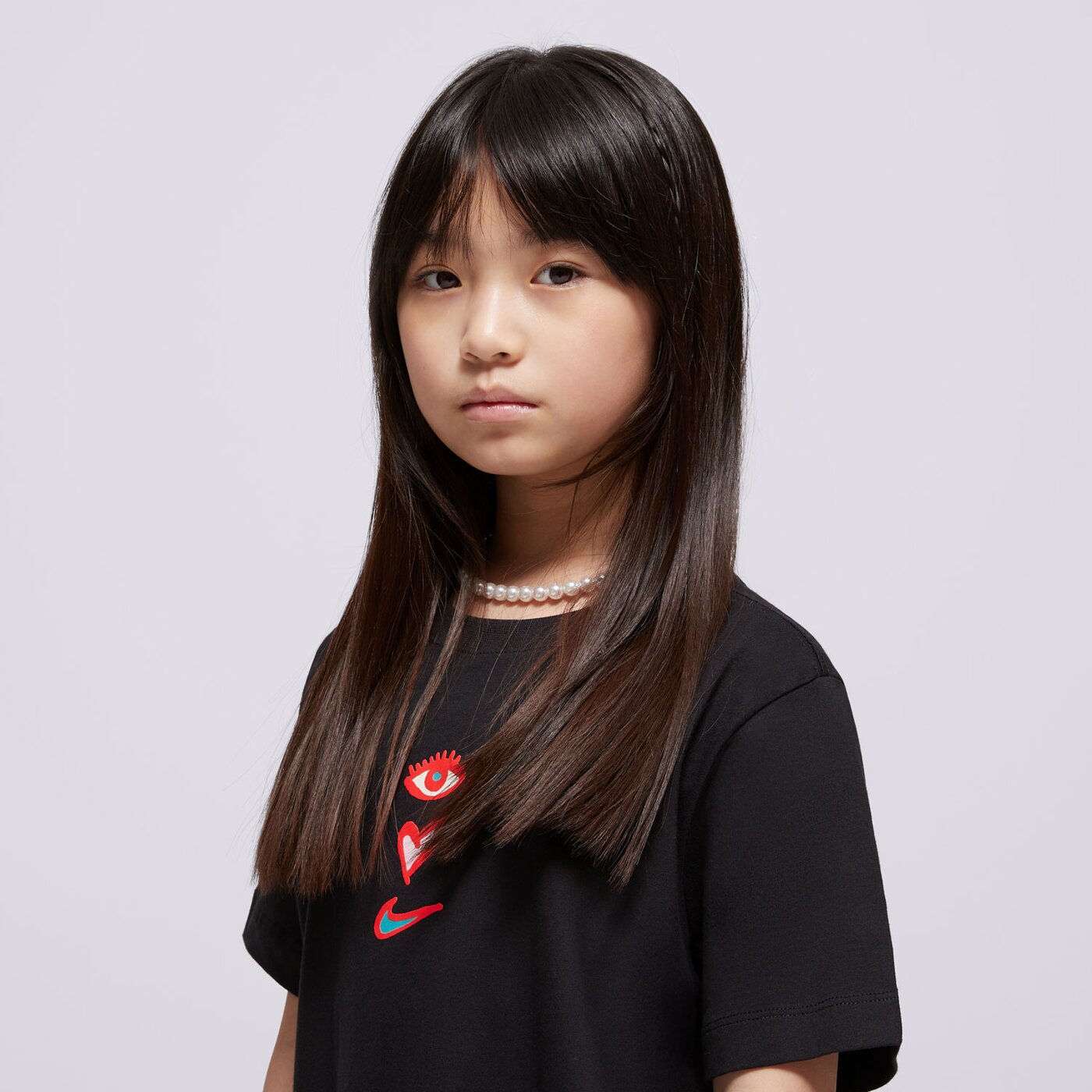 Детска тениска NIKE ТЕНИСКА K NSW TEE BE MINE BOY hm5859-010 цвят черен