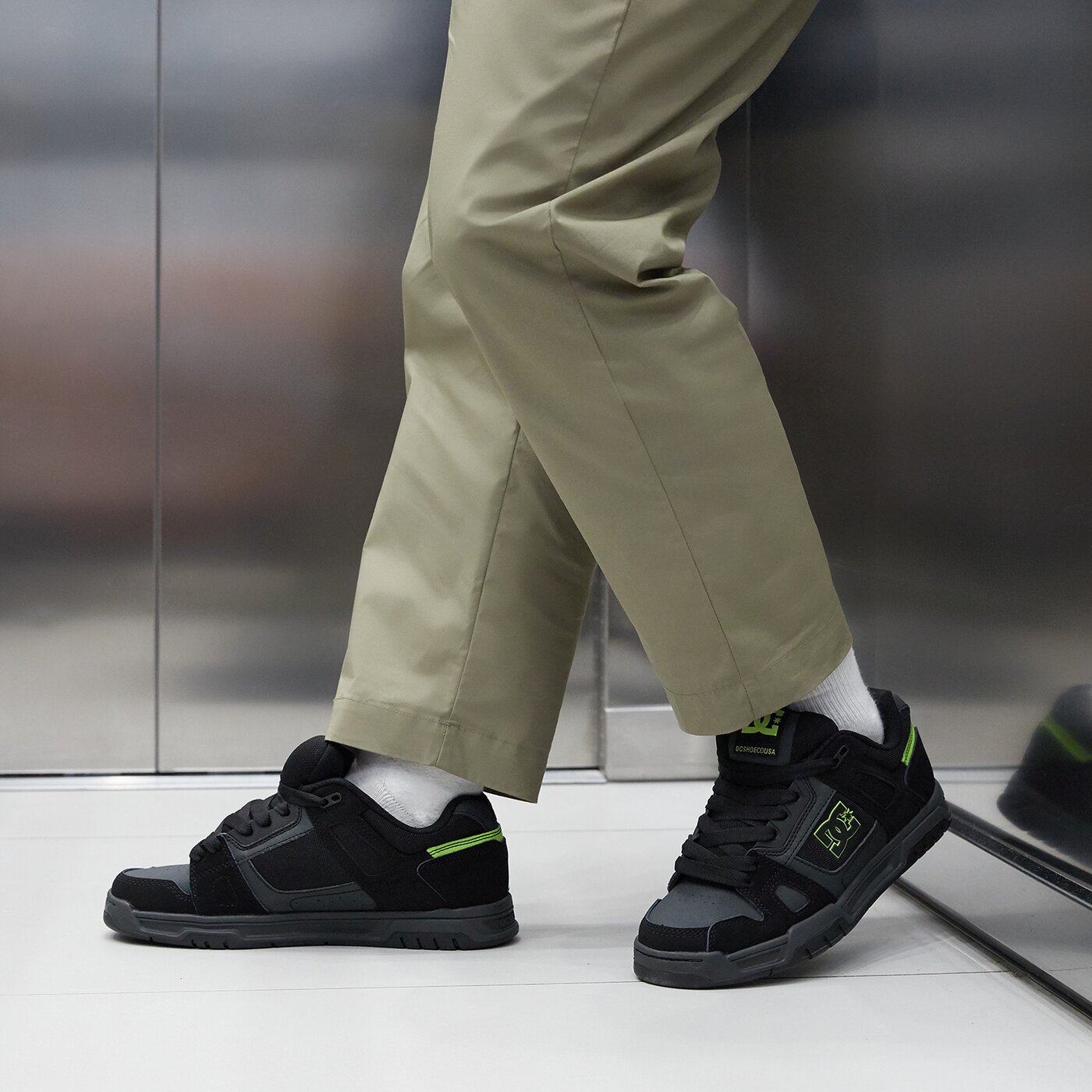 Мъжки маратонки DC STAG 320188bl4 цвят черен