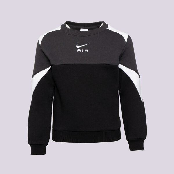 Детски суичър NIKE СУИТЧЪР K NIKE AIR CREW BOY fz4956-010 цвят черен