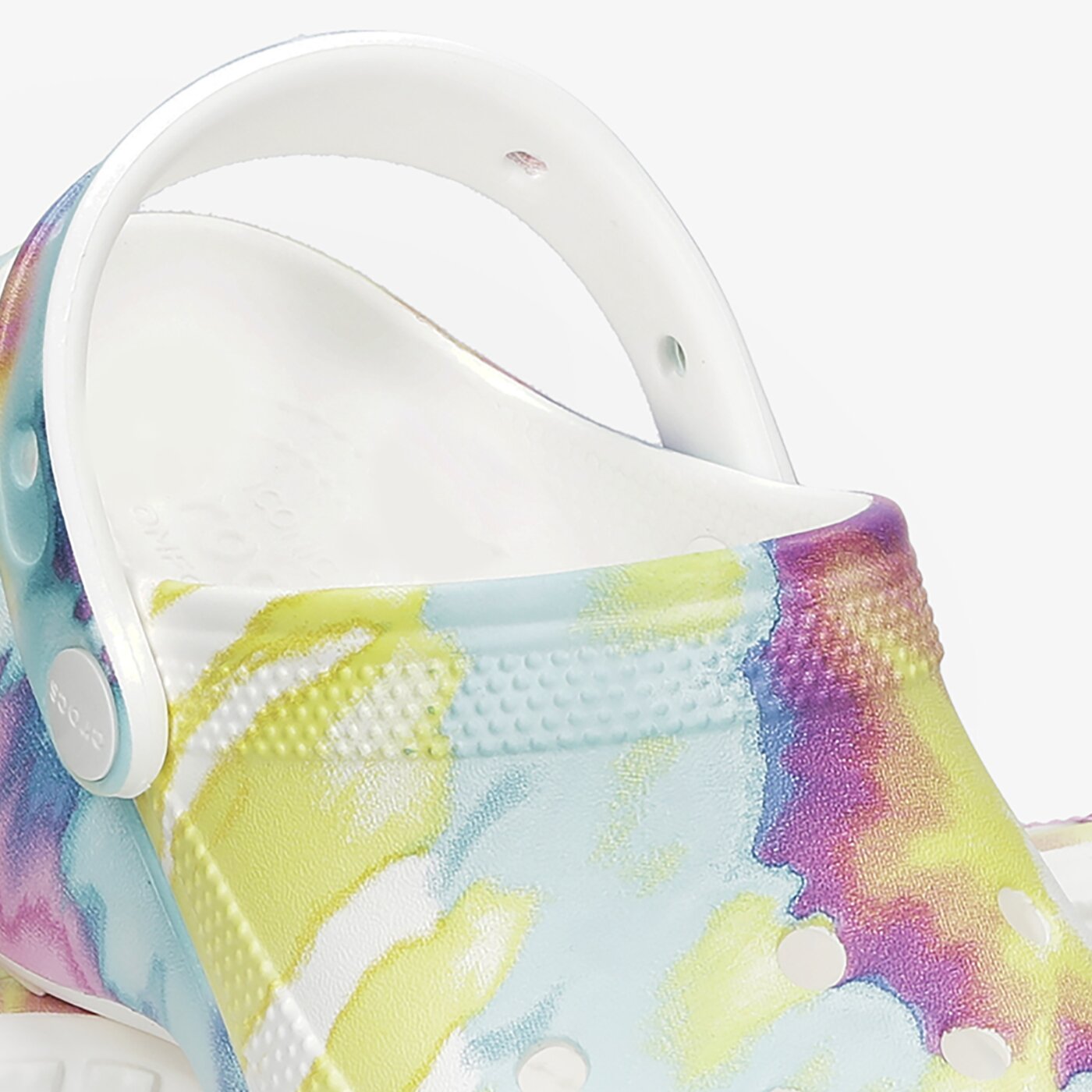 Дамски чехли и сандали CROCS CLASSIC PLATFORM TIE DYE W 207151-94s цвят многоцветен