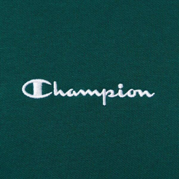Мъжки суичър CHAMPION СУИТЧЪР С КАЧУЛКА HOODED SWEATSHIRT 221790gs584 цвят зелен