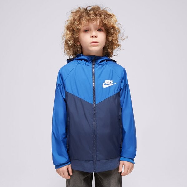 Детска преходно яке NIKE ЯКЕ K NSW WR HD JKT SSNL BOY fn8757-480 цвят син