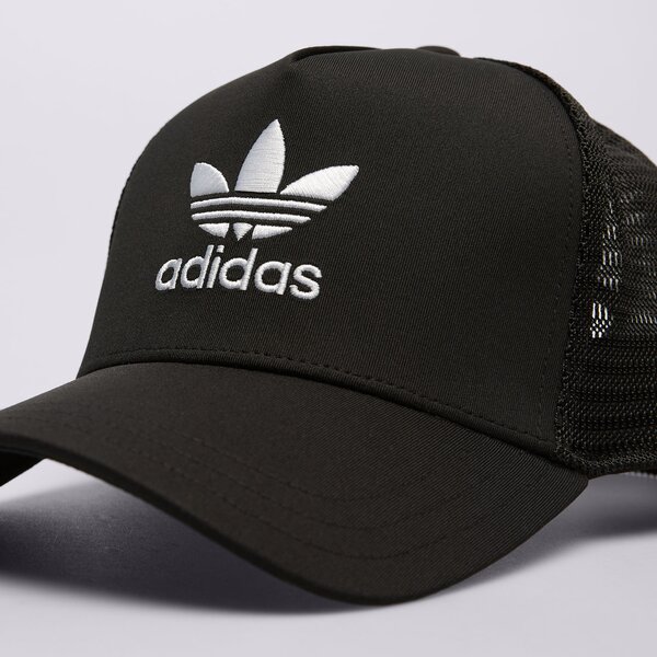 Мъжка шапка с козирка ADIDAS ШАПКА CURVED TRUCKER ic0023 цвят черен