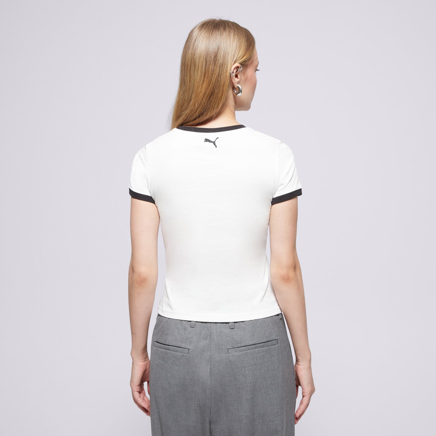 Дамска тениска PUMA ТЕНИСКА FUTURE.PUMA.ARCHIVE GRAPHIC SLIM TEE 632122 02 цвят бял