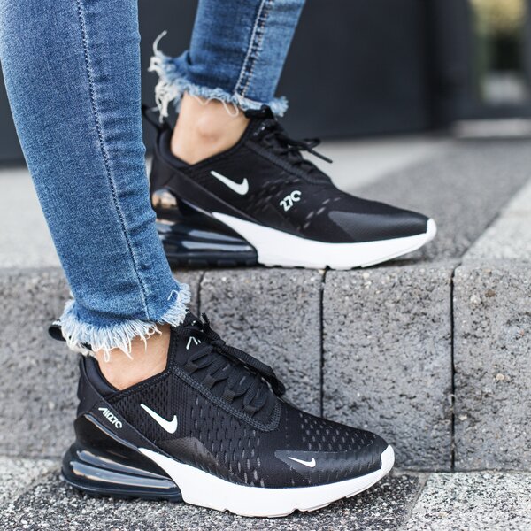 Дамски маратонки NIKE AIR MAX 270 BLACK WHITE  ah6789-001 цвят черен