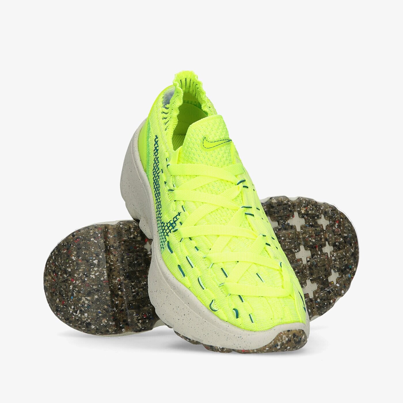Дамски маратонки NIKE SPACE HIPPIE 04 da2725-700 цвят зелен