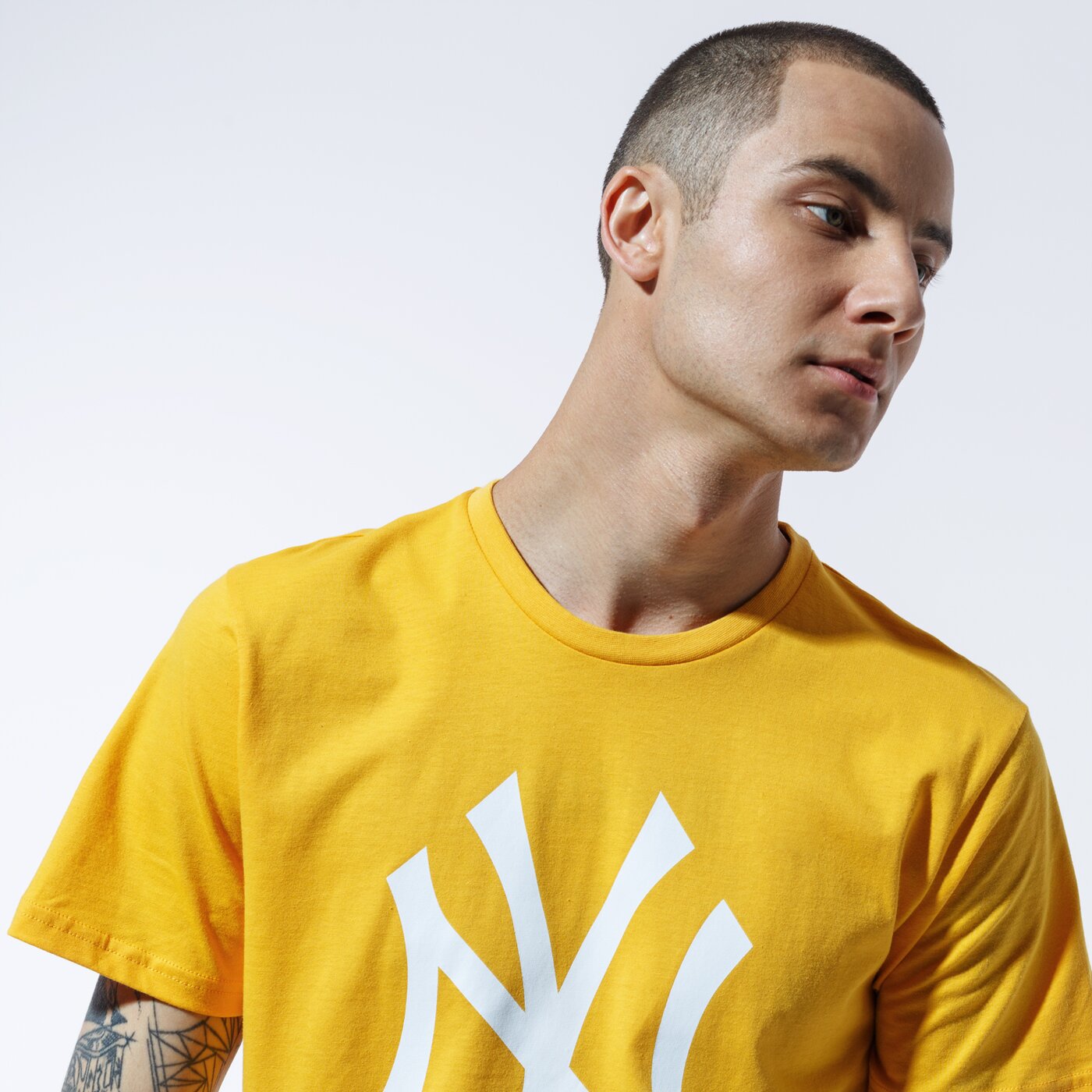Мъжка тениска NEW ERA ТЕНИСКА MLB SEASONAL TEAM LOGO TEE NEYYAN AGD 12369830 цвят жълт