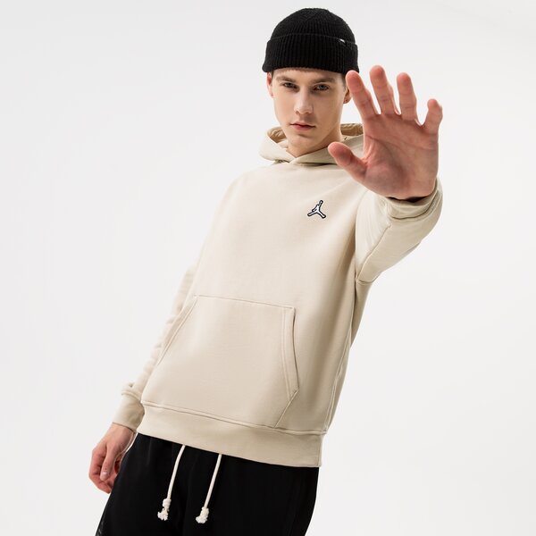 Мъжки суичър JORDAN СУИТЧЪР С КАЧУЛКА M J ESSENTIAL FL dq7466-206 цвят бежов