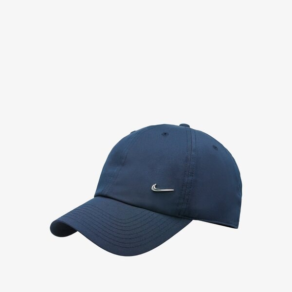 Дамска шапка с козирка NIKE ШАПКА UNISEX SPORTSWEAR HERITAGE86 943092-451 цвят тъмносин