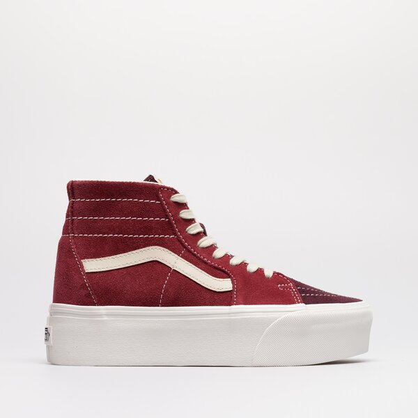 Дамски маратонки VANS UA SK8-HI TAPERED STACKFORM vn0a7q5ptwp1 цвят червен