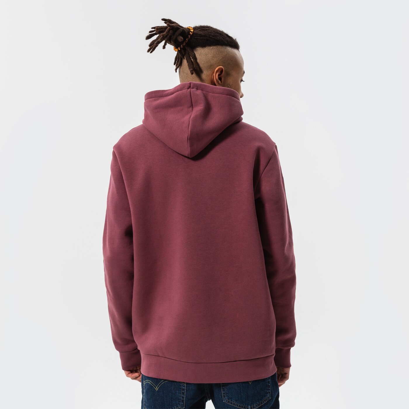 Мъжки суичър ADIDAS СУИТЧЪР С КАЧУЛКА 3-STRIPES HOODY he9478 цвят бордо