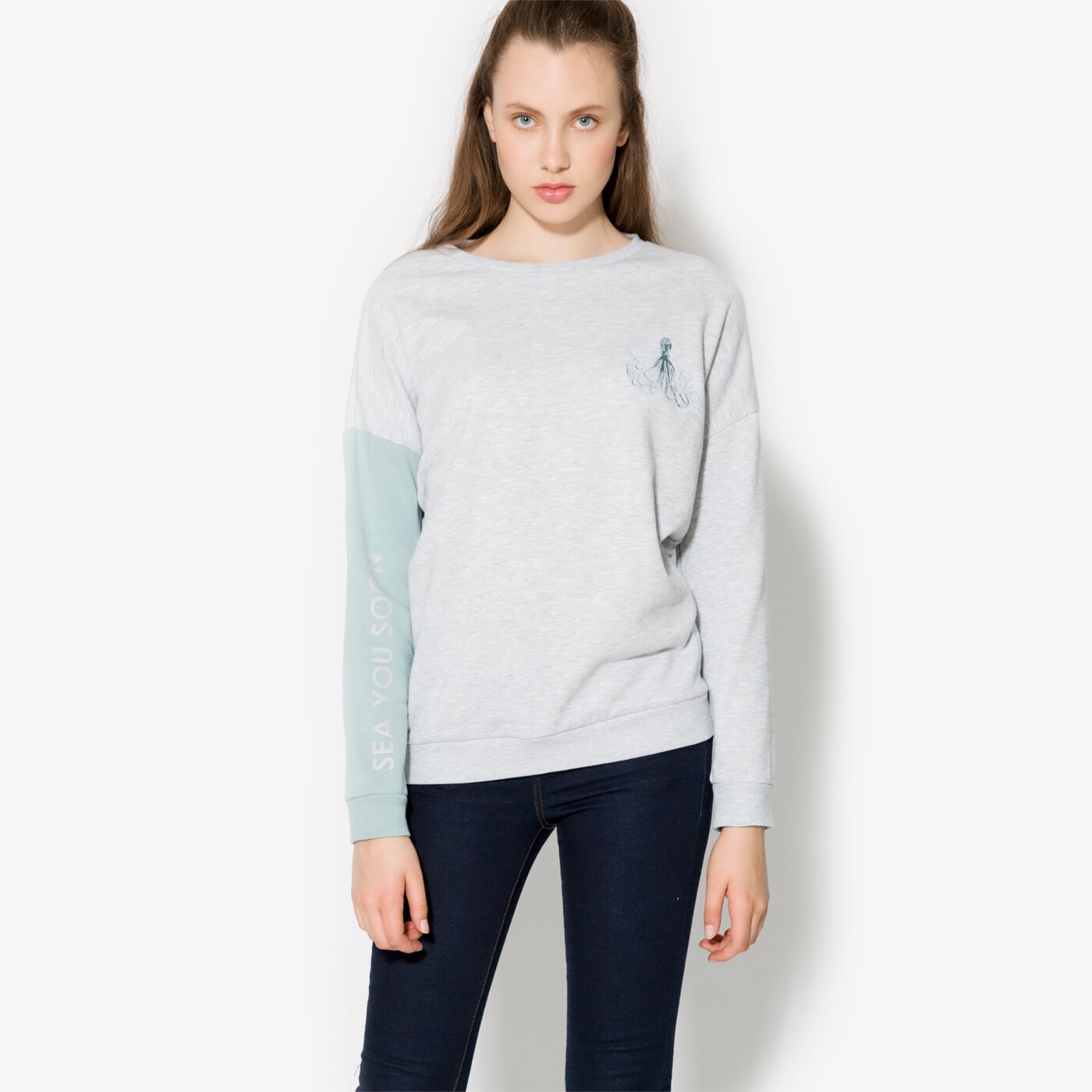 Дамски суичър CONFRONT СУИТЧЪР CRES cf17bld23001 цвят многоцветен