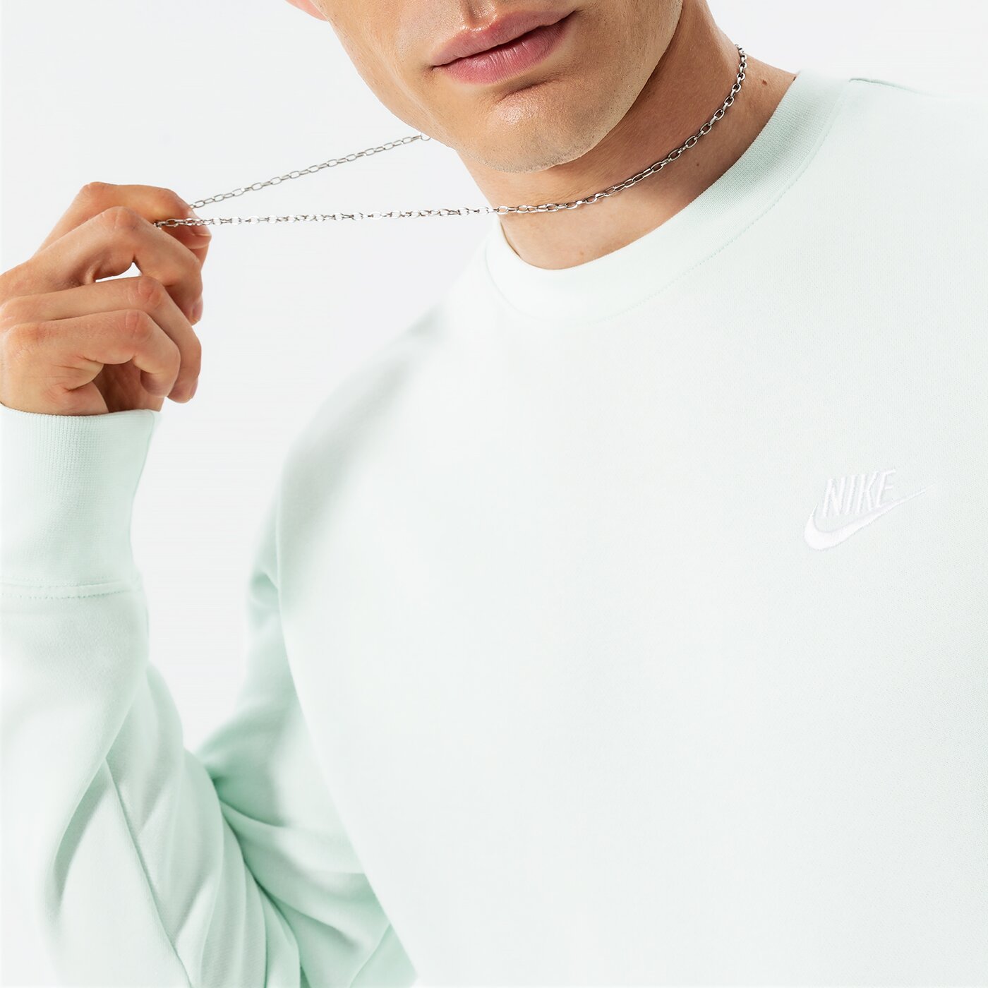 Мъжки суичър NIKE СУИТЧЪР SPORTSWEAR CLUB FLEECE bv2662-394 цвят син