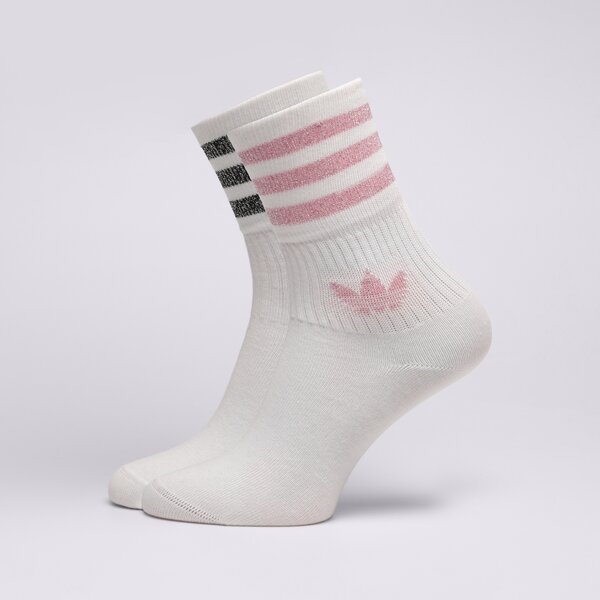 Дамски чорапи ADIDAS ЧОРАПИ MID CUT GLT SCK hk0301 цвят бял