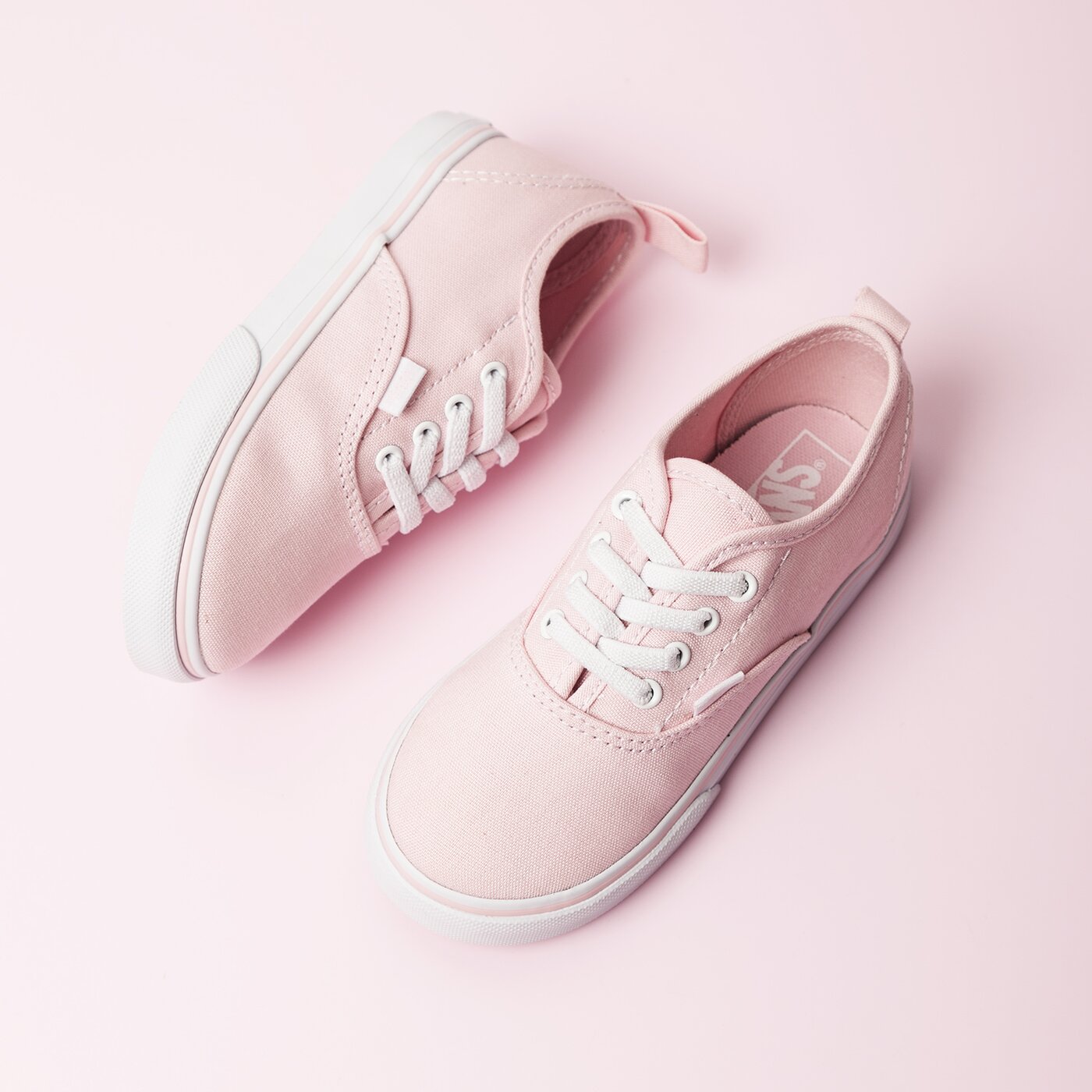 Детски маратонки VANS TD AUTHENTIC ELASTIC LACE va38e8q1c цвят розов