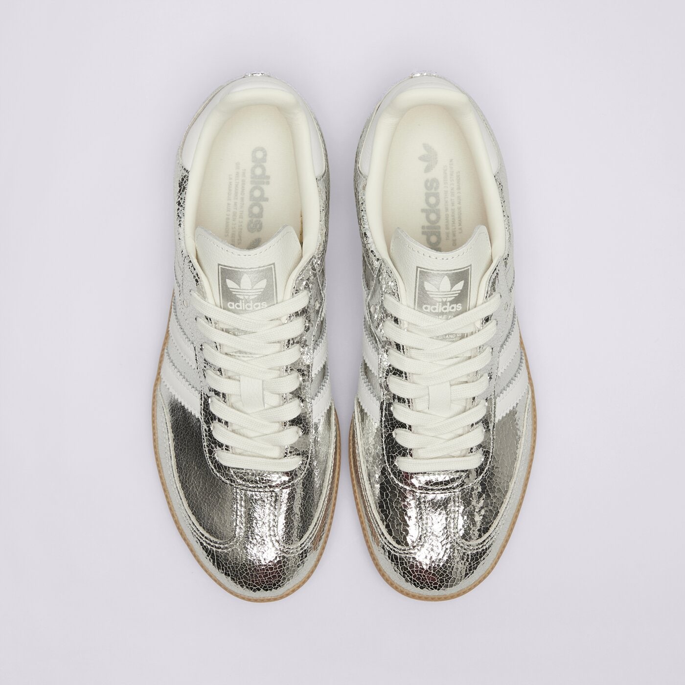 Дамски маратонки ADIDAS SAMBA OG W jr0035 цвят сребърен