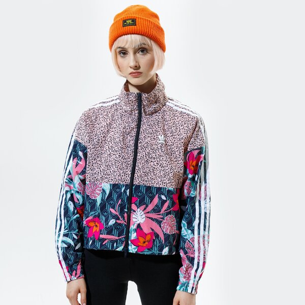 Дамски суичър ADIDAS СУИТЧЪР СЪС ЗАКОПЧАВАНЕ TRACK ТОП gn3601 цвят многоцветен