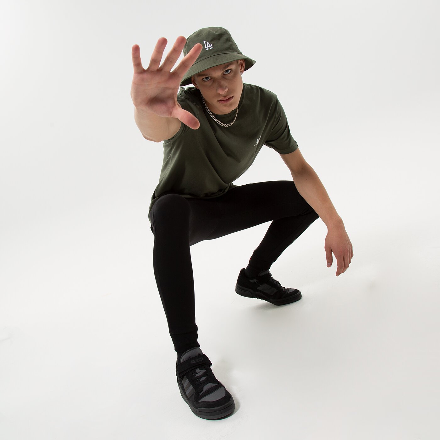 Мъжка тениска ALPHA INDUSTRIES ТЕНИСКА BASIC T SMALL LOGO 188505-142 цвят каки