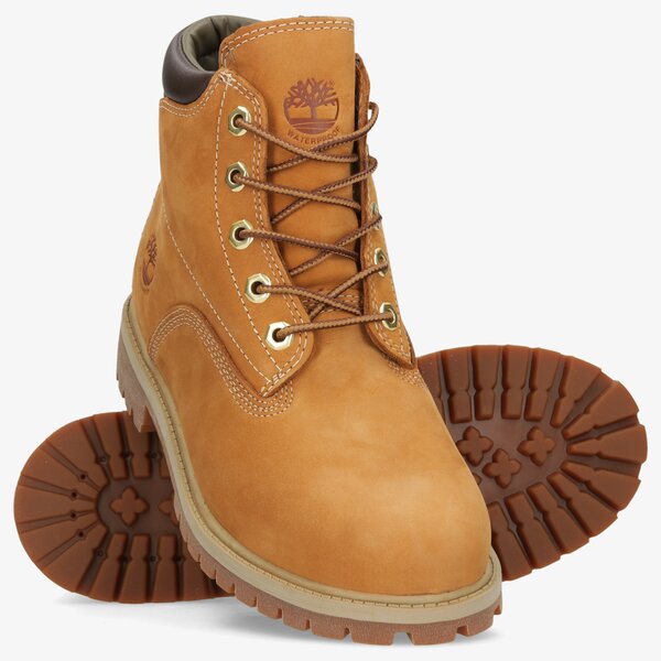 Детски боти TIMBERLAND ALBURN 6 INCH WP BOOT tb1a2fx62311 цвят жълт