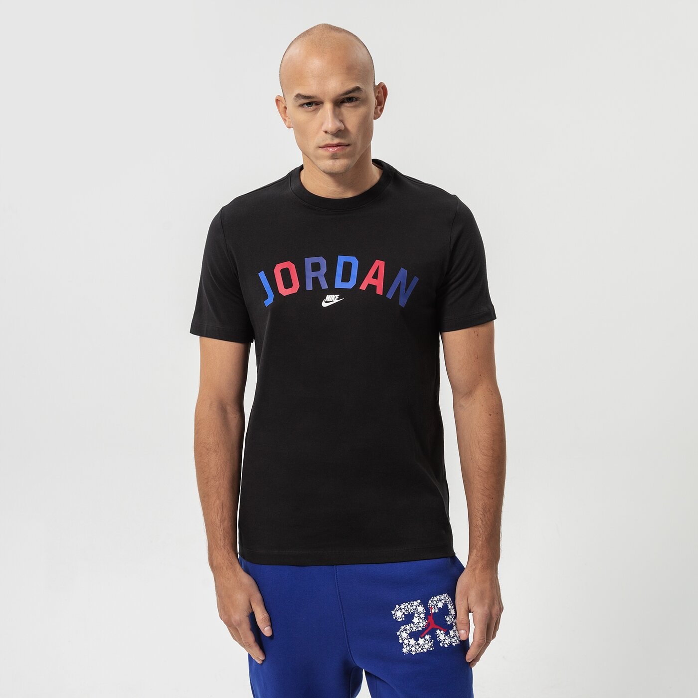 Мъжка тениска JORDAN ТЕНИСКА M J SPRT DNA WDMK SS CREW dh8978-010 цвят черен